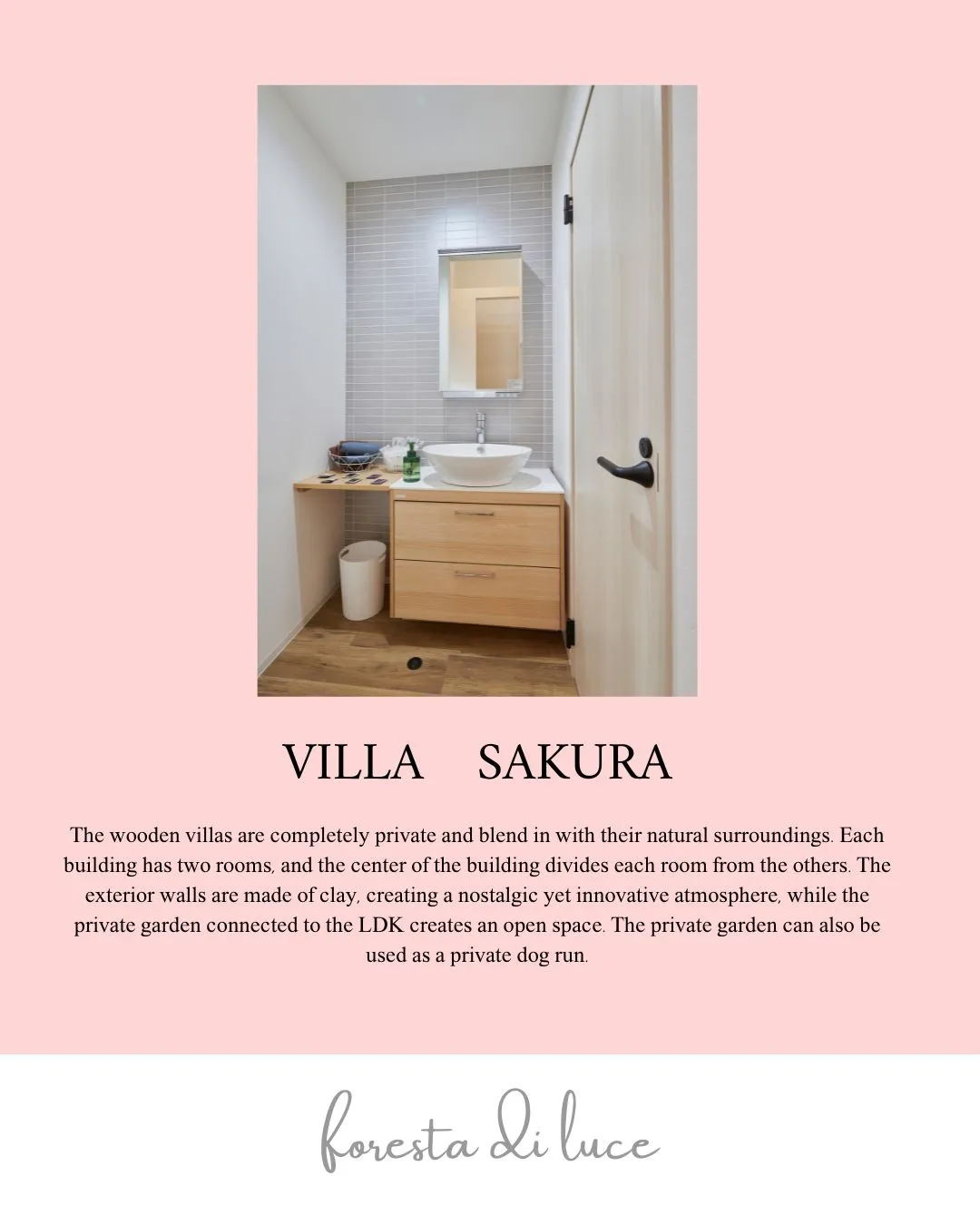 広々とした空間と落ち着いた雰囲気が魅力のヴィラSAKURAで...